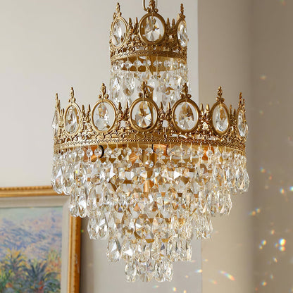 Vintage Crystal Heritage Chandelier