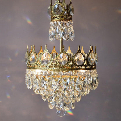 Vintage Crystal Heritage Chandelier