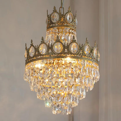 Vintage Crystal Heritage Chandelier