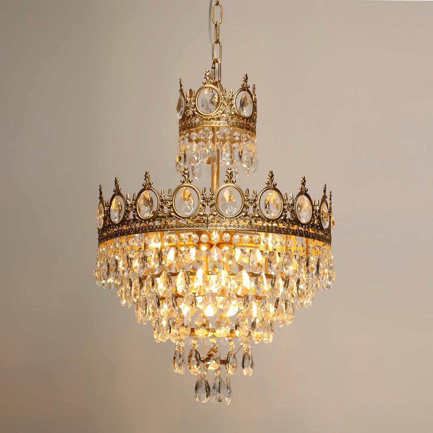 Vintage Crystal Heritage Chandelier