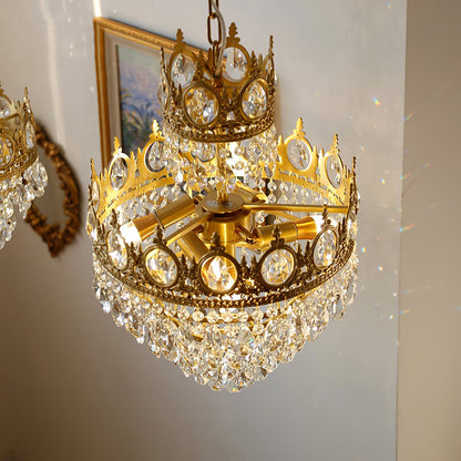Vintage Crystal Heritage Chandelier