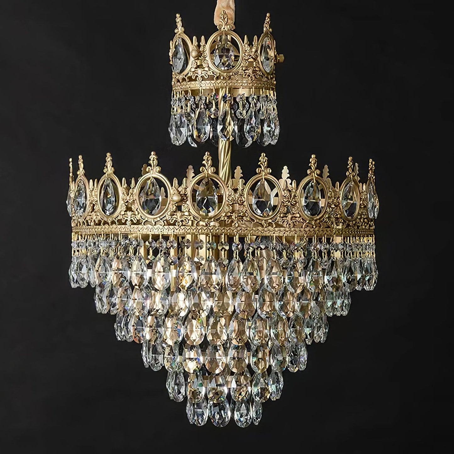 Vintage Crystal Heritage Chandelier