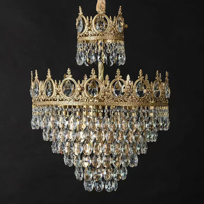 Vintage Crystal Heritage Chandelier