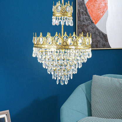 Vintage Crystal Heritage Chandelier