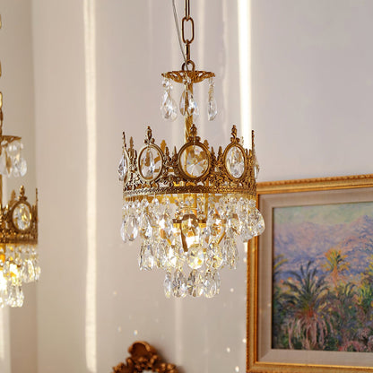 Vintage Crystal Heritage Chandelier