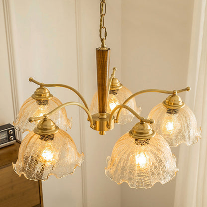 Vintage Petal Celeste Chandelier