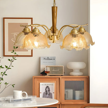 Vintage Petal Celeste Chandelier