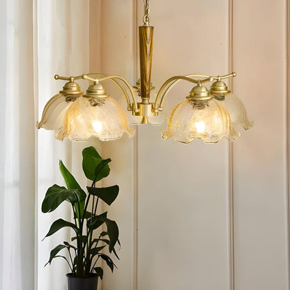 Vintage Petal Celeste Chandelier