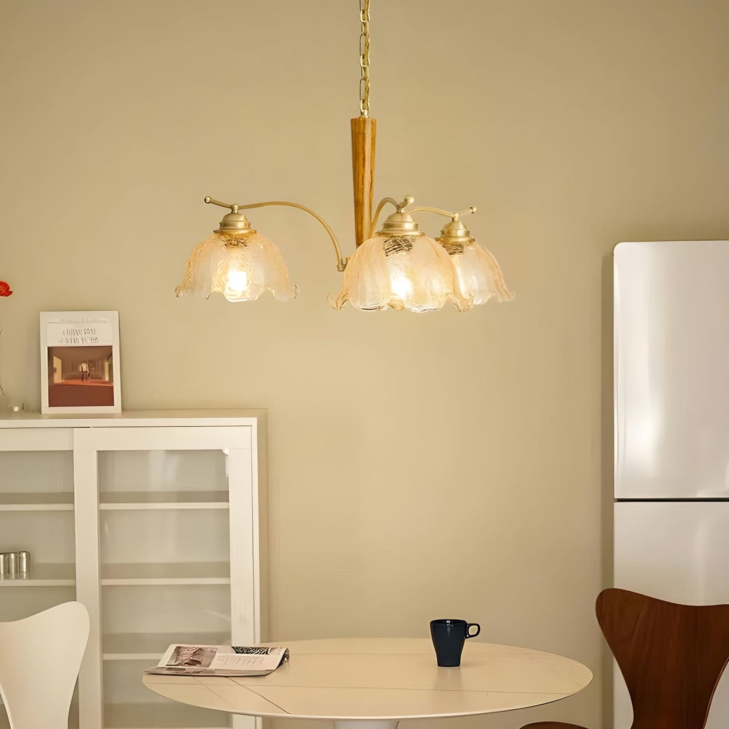 Vintage Petal Celeste Chandelier