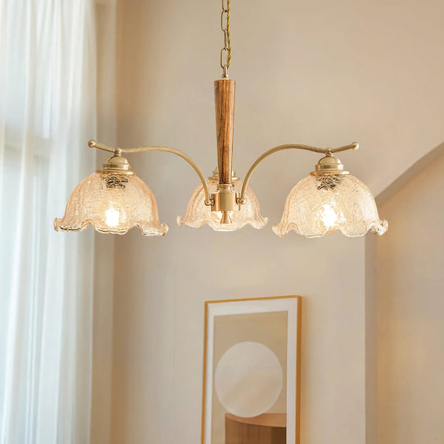 Vintage Petal Celeste Chandelier