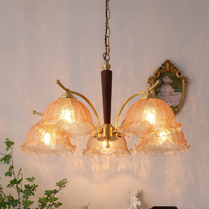 Vintage Petal Celeste Chandelier