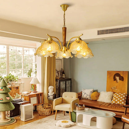 Vintage Petal Celeste Chandelier