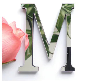 3D Acrylic Mirror Letter Wall Stickers for Decor