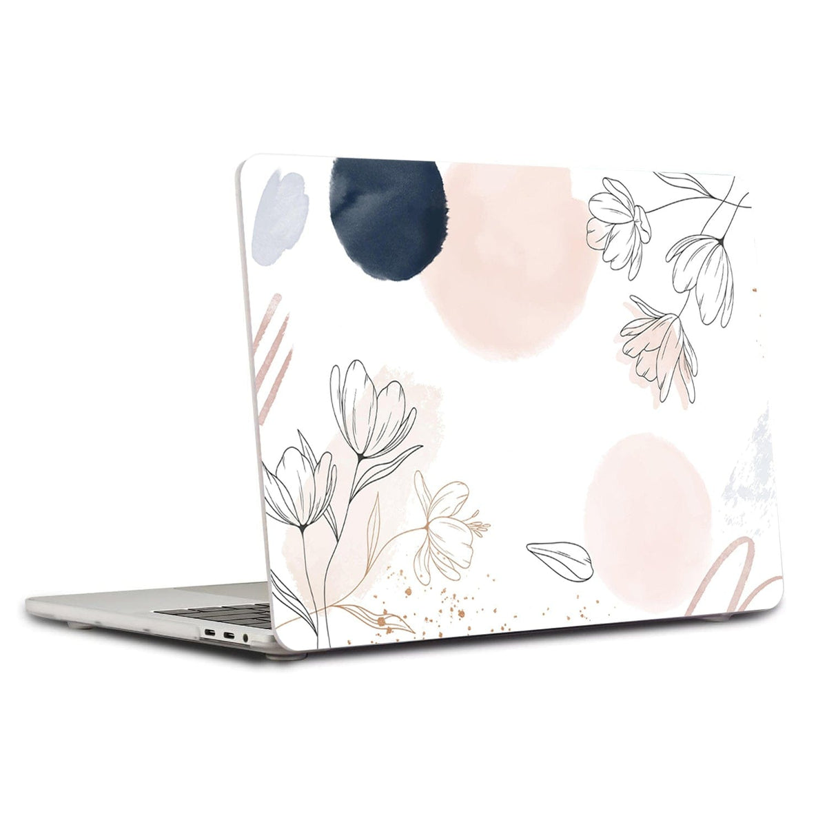 MacBook Pro 14-inch (M1–M5, M5 Pro/M5 Max) Case - Watercolor Floral Design