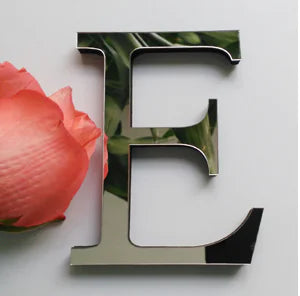 3D Acrylic Mirror Letter Wall Stickers for Decor
