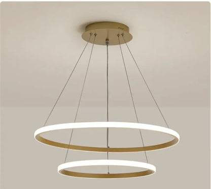 Sleek Smart LED Chandelier
