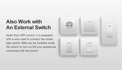 Sonoff Mini WiFi Smart Home Remote Control Switch
