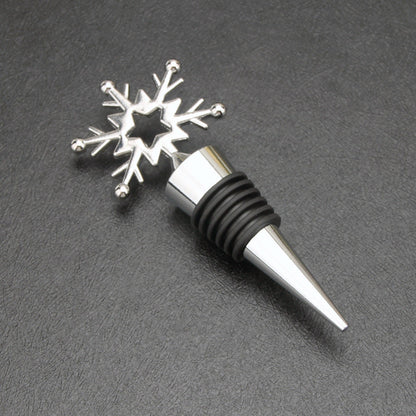 Starfish Heart-Shaped Snowflake Freshness-Sealing Alloy Bottle Stopper