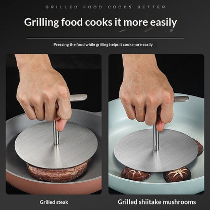 Stainless Steel Handmade Round Pancake Press