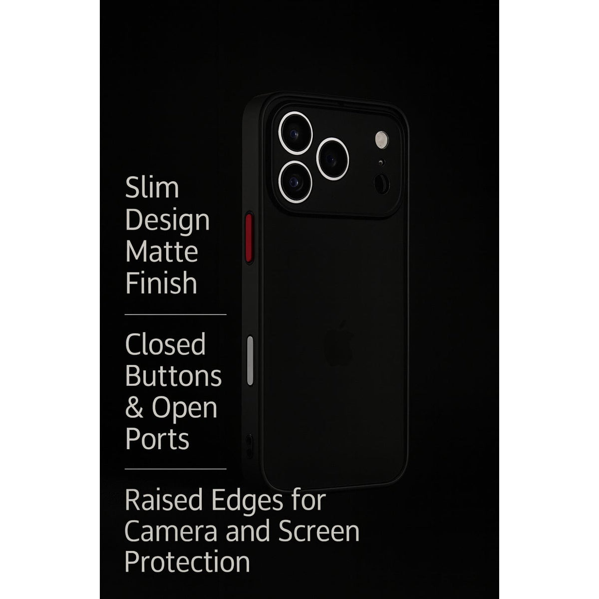 iPhone 17 Pro Max Case - Slim Anti-Slip, Matte Finish | Venture Series