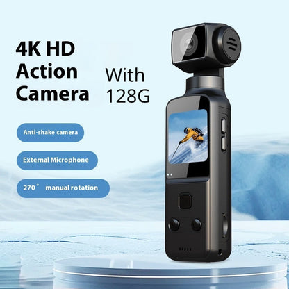 4K HD Anti Shake Pocket Sports Camera Mini
