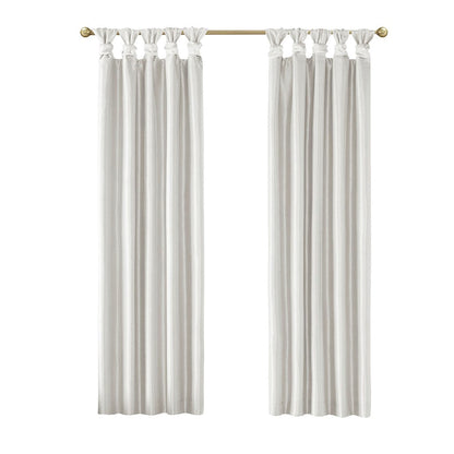 Twist Tab Total Blackout Window Curtain Panel