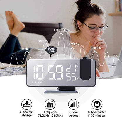 Bedroom Projection Digital Alarm Clock