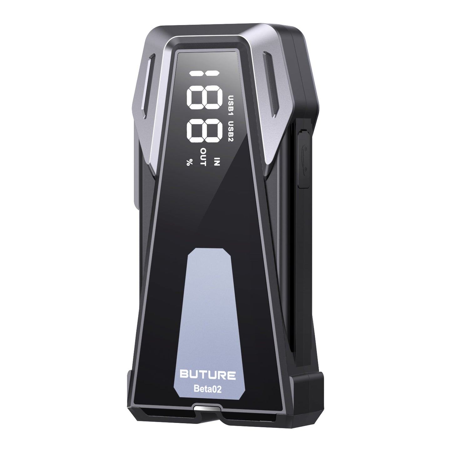 Buture Beta02 Car Jump Starter 2500A Peak丨21800mAh Power Bank, Lightweight Design