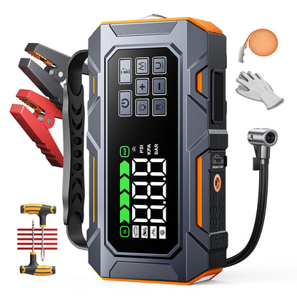 【Flash Sale】Buture Beta09 Car Jump Starter 8000A with 160 PSI Air Compressor丨16-in-1 Roadside Kit