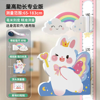 Magnetic 3D Growth Height Chart Wall Sticker for Kids