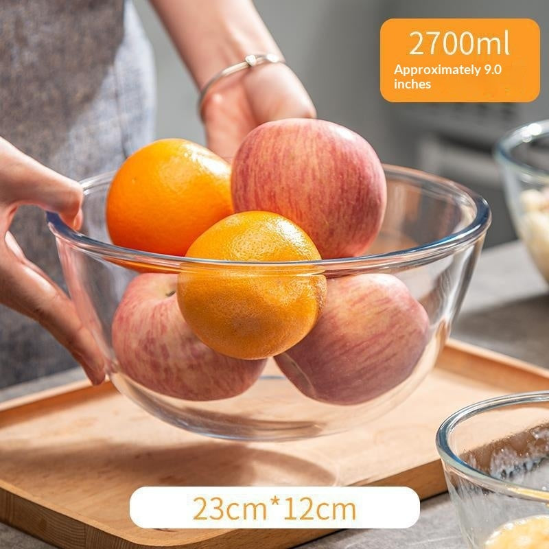 Household High-borosilicate Glass BowlCrystal Glass Instant Noodle Bowl