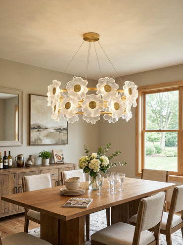 Charlotte Crystal Bloom Chandelier
