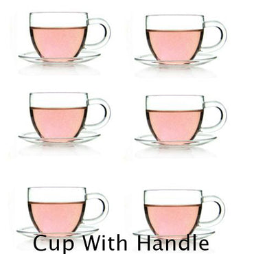 SET of Teapot with infuser + warmer and 6 single layer cups with cup placers