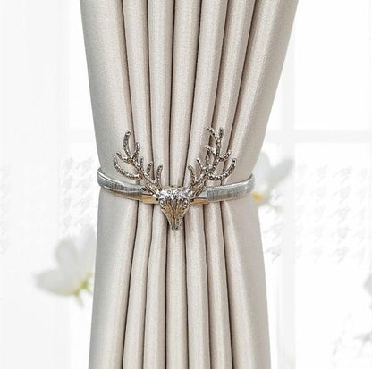 Curtain Tieback High Quality Elastic Holder Hook Buckle Clip Pretty And Fashion Polyester Decorative Home Accessories Modern Simple Style Curtain Tie Backs