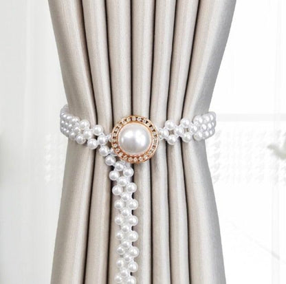 Curtain Tieback High Quality Elastic Holder Hook Buckle Clip Pretty And Fashion Polyester Decorative Home Accessories Modern Simple Style Curtain Tie Backs