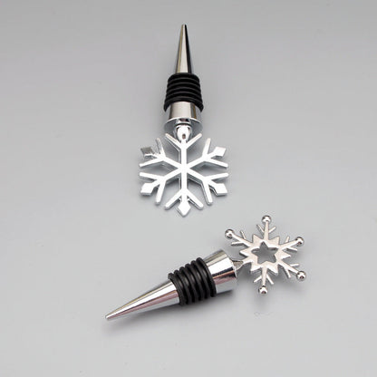 Starfish Heart-Shaped Snowflake Freshness-Sealing Alloy Bottle Stopper