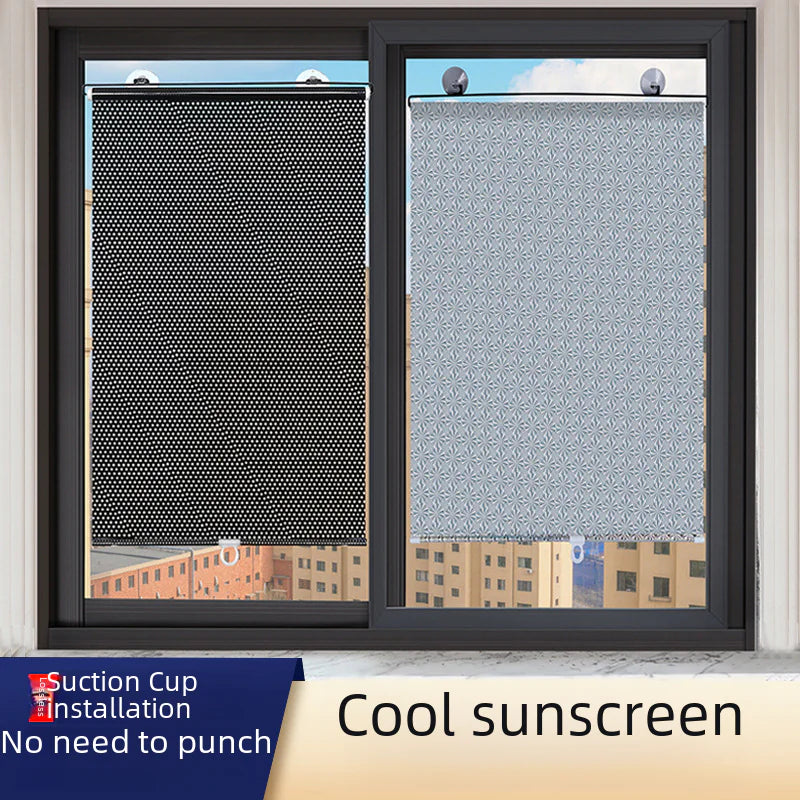 Suction Cup Car Sunshade Curtains for Home Windows
