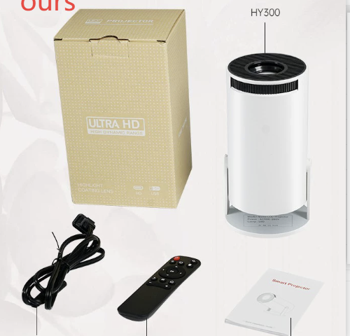 HY300 Smart HD Home Projector