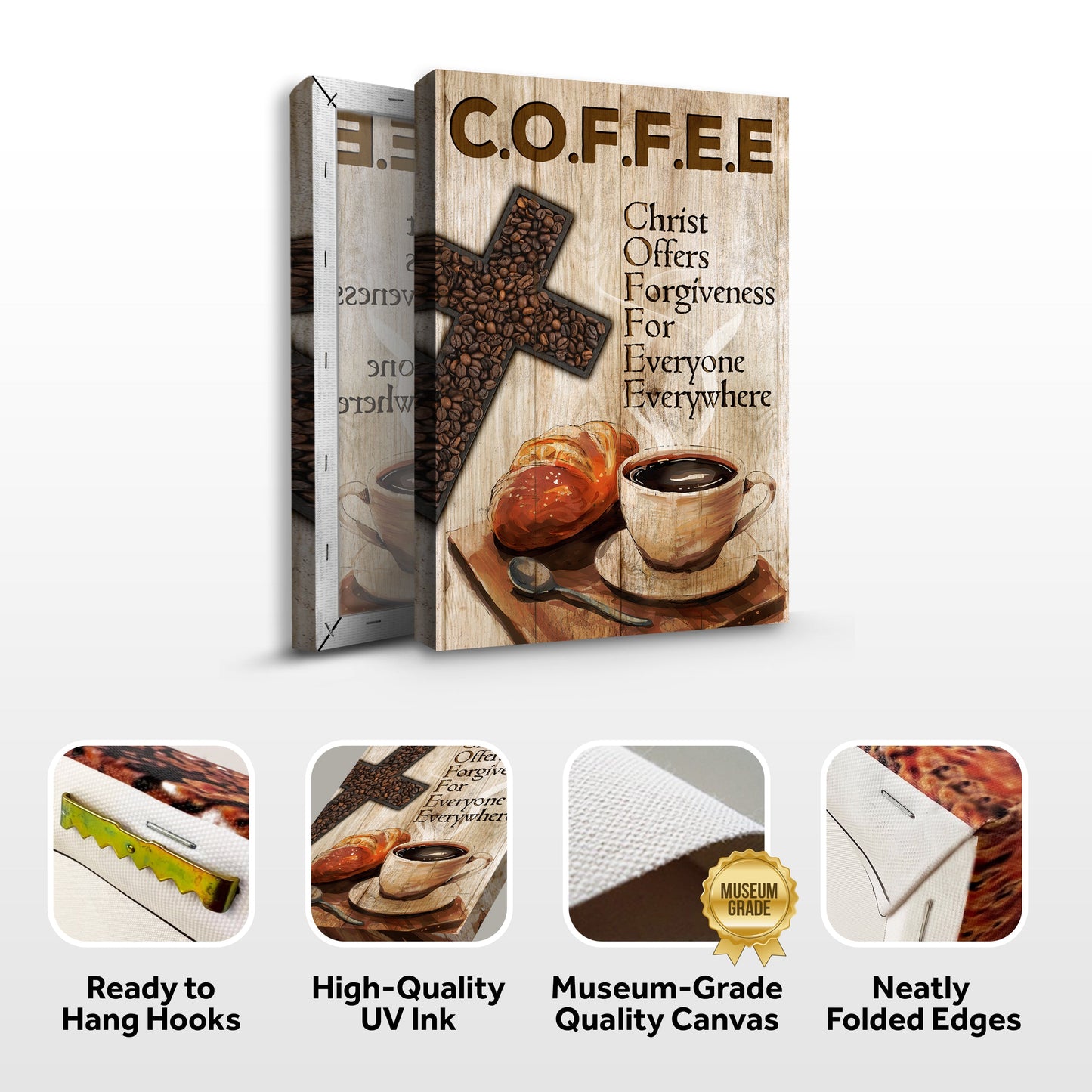 Fueled by Christ & Coffee II Sign