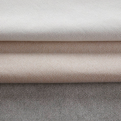 2-PK 52x84" Sound Blocking Total Blackout Curtain Panel Pair White