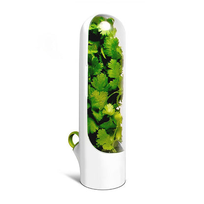 Portable Kitchen Storage Container for Herbs and Vegetables