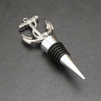 Starfish Heart-Shaped Snowflake Freshness-Sealing Alloy Bottle Stopper