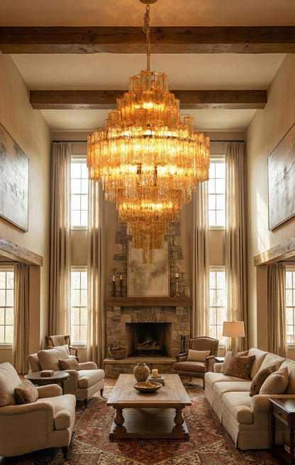Diamond Starburst Addis Chandelier