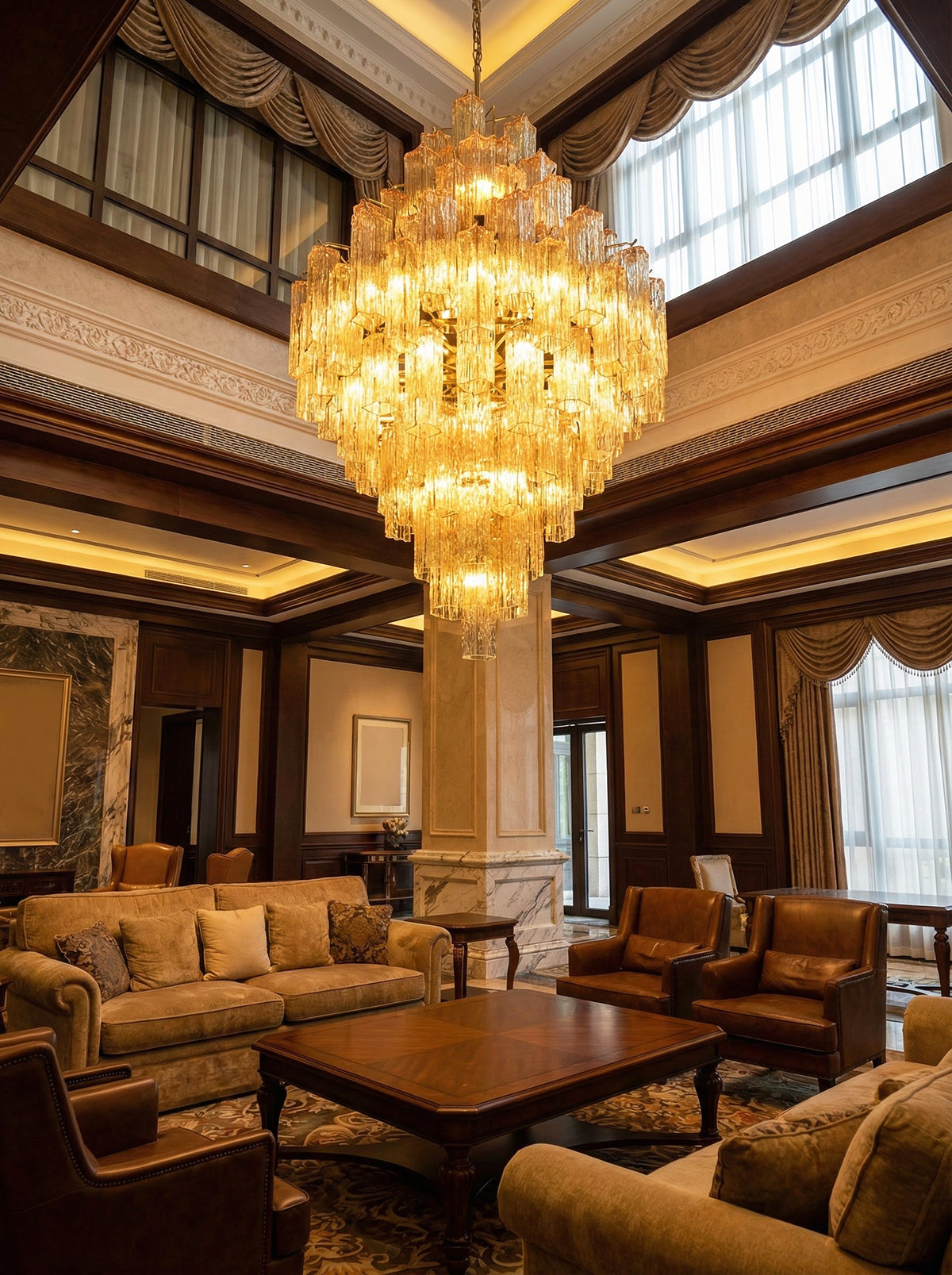 Diamond Starburst Addis Chandelier