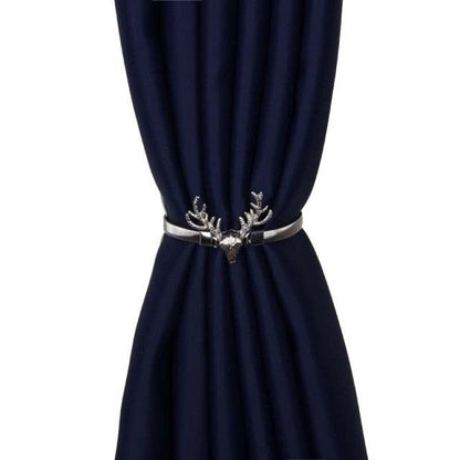 Golden Silver Curtain Clip Curtains Holders Feather Shape Tieback Buckle Clips Curtain Accessories Home Decor Modern Simple Style Curtain Tie Backs Decorative with Spring Curtain Strap Metal Plating Decorative Accessories 30cm