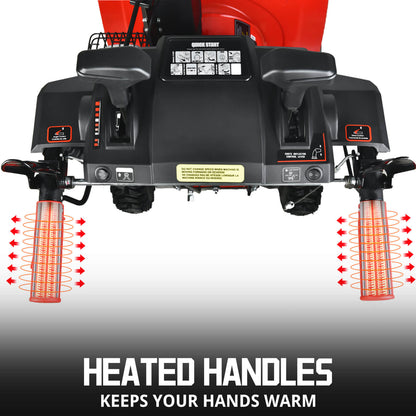 26" 208cc Two Stage Self-Propelled Gas Snow Blower w/ Briggs & Stratton Engine HB7109B