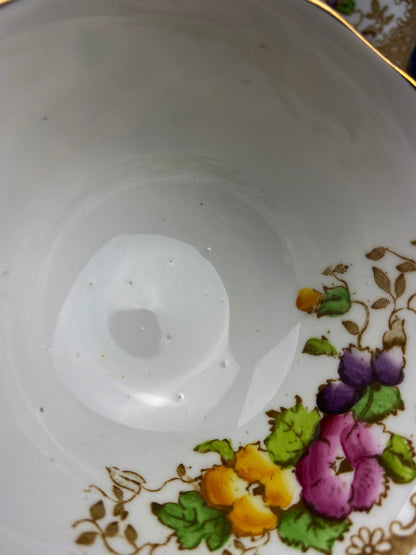 Vintage Royal Albert Tea Cup and Saucer, Flower Garland Crown China