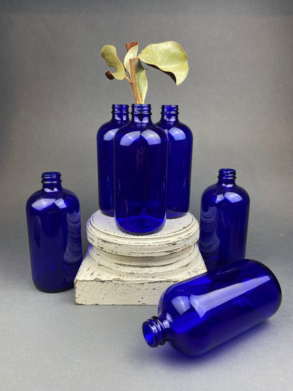 Vintage Italian Glass Jar, Large Hermetic Storage