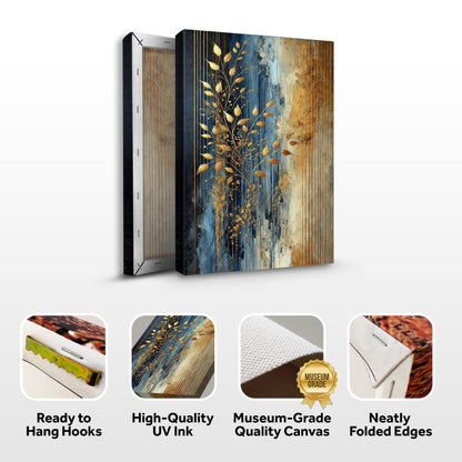 Gold Leaf Essence Wall Art