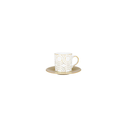 Infinity Espresso Cup & Saucer (Set of 2)